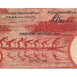 Congo Belge - Pick 15D - 20 francs - Série N - Cinquième émission - 10/5/1944 - Etat : B+