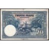 Congo Belge - Pick 15H - 20 francs - Série BB - Neuvième émission - 11/04/1950 - Etat : TTB-