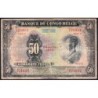 Congo Belge - Pick 16b - 50 francs - Série C - Emission 1943 - Etat : B-