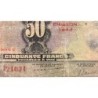 Congo Belge - Pick 16b - 50 francs - Série C - Emission 1943 - Etat : B-