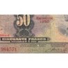 Congo Belge - Pick 16h - 50 francs - Série M - Emission 1950 - Etat : B+