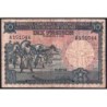 Congo Belge - Ruanda Urundi - Pick 22_1 - 10 francs - Série A - 01/07/1952 - Etat : B+