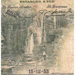 Congo Belge - Ruanda Urundi - Pick 26a_1 - 20 francs - Série F - 15/12/1953 - Etat : B