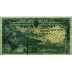 Congo Belge - Ruanda Urundi - Pick 31_4 - 20 francs - Série R - 01/06/1957 - Etat : SPL+