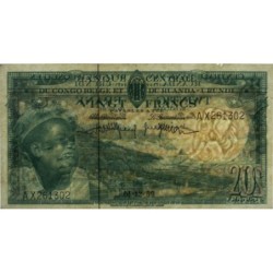 Congo Belge - Ruanda Urundi - Pick 31_10 - 20 francs - Série AX - 01/12/1959 - Etat : SUP+ à SPL