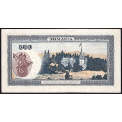 Roumanie - Pick 43a - 500 lei - Série R/3 - 26/05/1939 - Etat : SUP