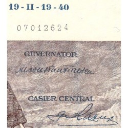 Roumanie - Pick 50a_1 - 100 lei - Série M.0281 - 19/02/1940 - Etat : SUP