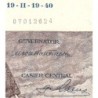 Roumanie - Pick 50a_1 - 100 lei - Série M.0281 - 19/02/1940 - Etat : SUP