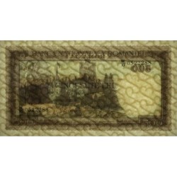 Roumanie - Pick 51_4 - 500 lei - Série W/10 - 01/11/1940 - Etat : pr.NEUF