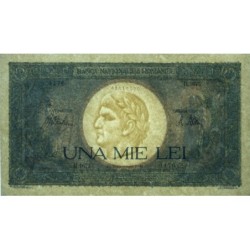Roumanie - Pick 52a_1 - 1'000 lei - Série R.1673 - 10/09/1941 - Etat : pr.NEUF