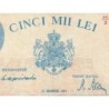 Roumanie - Pick 56a_2 - 5'000 lei - Série H/3 - 15/12/1944 - Etat : TB+