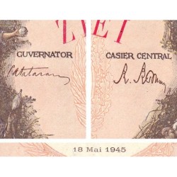 Roumanie - Pick 57a_1 - 10'000 lei - Série V.0458 - 18/05/1945 - Etat : SUP