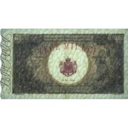 Roumanie - Pick 57a_3- 10'000 lei - Série E.2473 - 28/05/1946 - Etat : TTB+