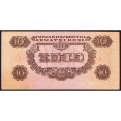 Roumanie - Pick M11 - 10 lei - Série CP - 1944 - Etat : TTB+