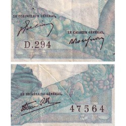 F 41-15 - 11/07/1946 - 1000 francs - Minerve et Hercule - Série D.294 - Etat : B