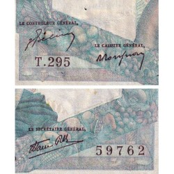 F 41-15 - 11/07/1946 - 1000 francs - Minerve et Hercule - Série T.295 - Etat : TB