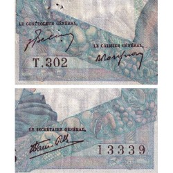 F 41-15 - 11/07/1946 - 1000 francs - Minerve et Hercule - Série T.302 - Etat : TTB