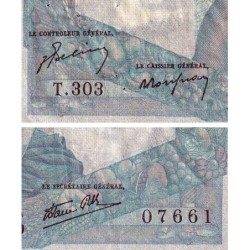 F 41-15 - 11/07/1946 - 1000 francs - Minerve et Hercule - Série T.303 - Etat : TB+