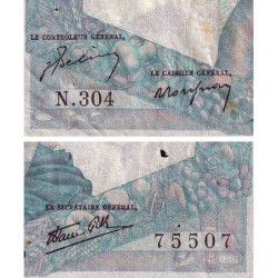 F 41-15 - 11/07/1946 - 1000 francs - Minerve et Hercule - Série N.304 - Etat : TB+