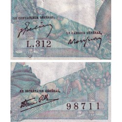 F 41-15 - 11/07/1946 - 1000 francs - Minerve et Hercule - Série L.312 - Etat : TTB