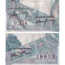 F 41-16 - 12/09/1946 - 1000 francs - Minerve et Hercule - Série P.314 - Etat : TTB