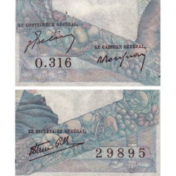 F 41-16 - 12/09/1946 - 1000 francs - Minerve et Hercule - Série O.316 - Etat : TB+