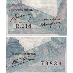 F 41-16 - 12/09/1946 - 1000 francs - Minerve et Hercule - Série R.316 - Etat : TTB+
