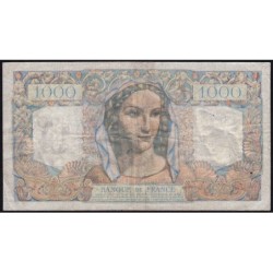 F 41-16 - 12/09/1946 - 1000 francs - Minerve et Hercule - Série Q.318 - Etat : TB