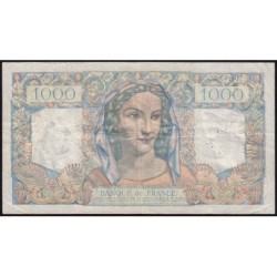 F 41-16 - 12/09/1946 - 1000 francs - Minerve et Hercule - Série U.319 - Etat : TB+