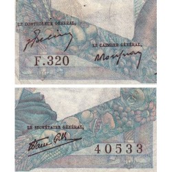 F 41-16 - 12/09/1946 - 1000 francs - Minerve et Hercule - Série F.320 - Etat : TB