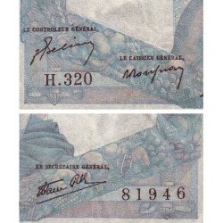 F 41-16 - 12/09/1946 - 1000 francs - Minerve et Hercule - Série H.320 - Etat : TB