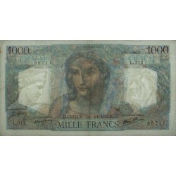 F 41-15 - 11/07/1946 - 1000 francs - Minerve et Hercule - Série L.312 - Etat : TTB