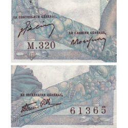 F 41-16 - 12/09/1946 - 1000 francs - Minerve et Hercule - Série M.320 - Etat : TTB