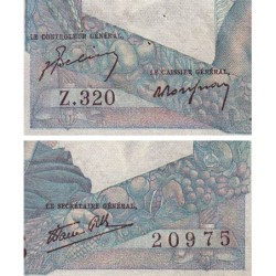 F 41-16 - 12/09/1946 - 1000 francs - Minerve et Hercule - Série Z.320 - Etat : TB+