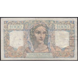 F 41-16 - 12/09/1946 - 1000 francs - Minerve et Hercule - Série U.321 - Etat : TB