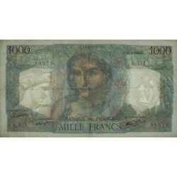 F 41-16 - 12/09/1946 - 1000 francs - Minerve et Hercule - Série G.325 - Etat : TTB