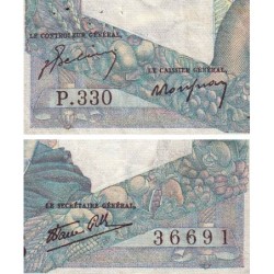 F 41-16 - 12/09/1946 - 1000 francs - Minerve et Hercule - Série P.330 - Etat : TB-