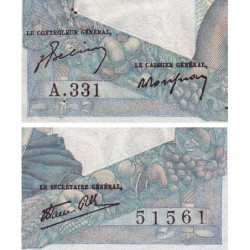 F 41-16 - 12/09/1946 - 1000 francs - Minerve et Hercule - Série A.331 - Etat : TTB