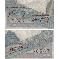 F 41-16 - 12/09/1946 - 1000 francs - Minerve et Hercule - Série T.336 - Etat : TB+