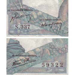 F 41-17 - 03/10/1946 - 1000 francs - Minerve et Hercule - Série S.337 - Etat : TTB-