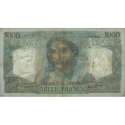 F 41-17 - 03/10/1946 - 1000 francs - Minerve et Hercule - Série S.337 - Etat : TTB-
