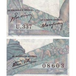 F 41-17 - 03/10/1946 - 1000 francs - Minerve et Hercule - Série U.337 - Etat : TTB-