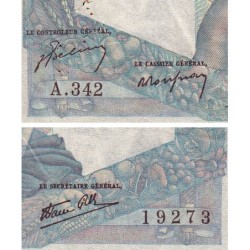 F 41-17 - 03/10/1946 - 1000 francs - Minerve et Hercule - Série A.342 - Etat : TB