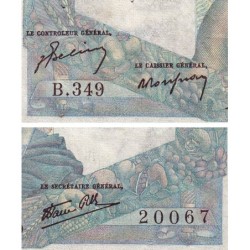 F 41-17 - 03/10/1946 - 1000 francs - Minerve et Hercule - Série B.349 - Etat : TTB-