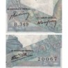 F 41-17 - 03/10/1946 - 1000 francs - Minerve et Hercule - Série B.349 - Etat : TTB-