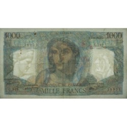 F 41-17 - 03/10/1946 - 1000 francs - Minerve et Hercule - Série G.349 - Etat : TTB-