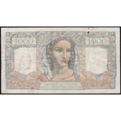 F 41-17 - 03/10/1946 - 1000 francs - Minerve et Hercule - Série K.349 - Etat : TB