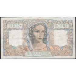 F 41-17 - 03/10/1946 - 1000 francs - Minerve et Hercule - Série M.349 - Etat : TTB