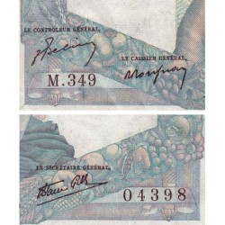F 41-17 - 03/10/1946 - 1000 francs - Minerve et Hercule - Série M.349 - Etat : TTB