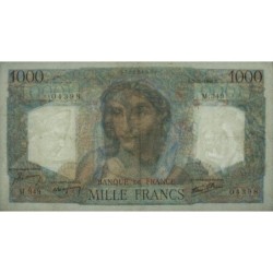 F 41-17 - 03/10/1946 - 1000 francs - Minerve et Hercule - Série M.349 - Etat : TTB